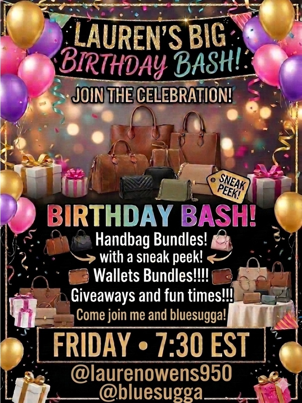 Lauren’s Big Birthday Bash!